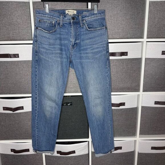 Madewell Relaxed Taper Jeans Size 30 - Picture 3 of 10